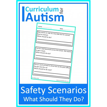 Safety "What should they do?" Worksheets